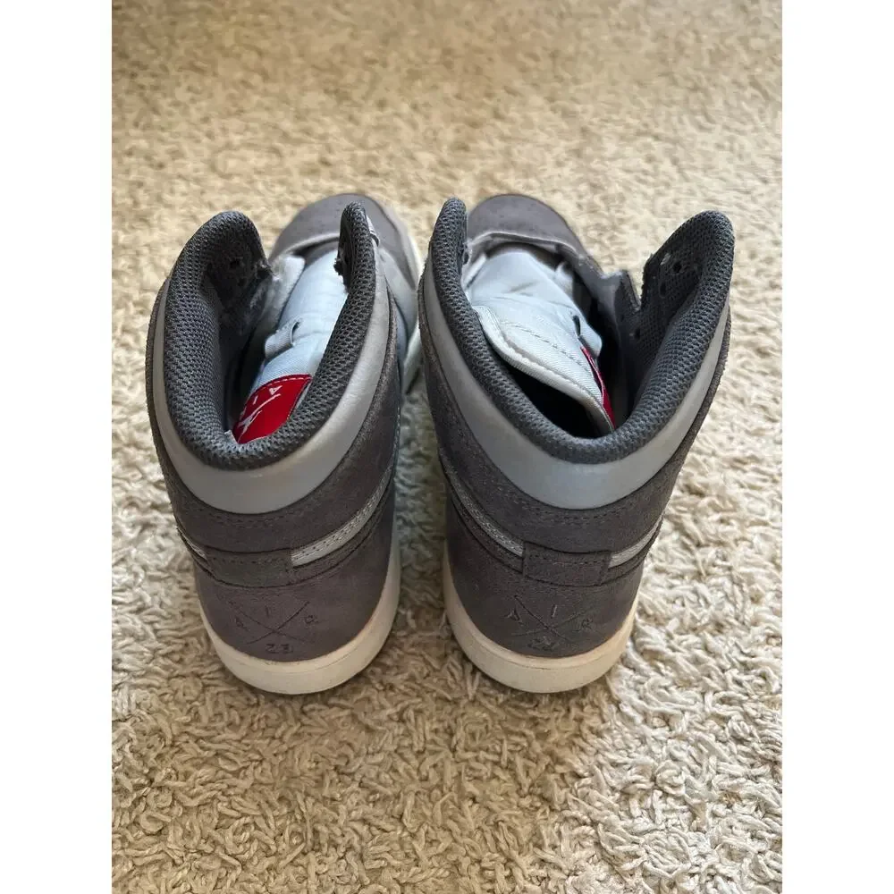 Nike Air Jordan 1 Retro High Premium Grey Camo Size 7 Youth - Authentic